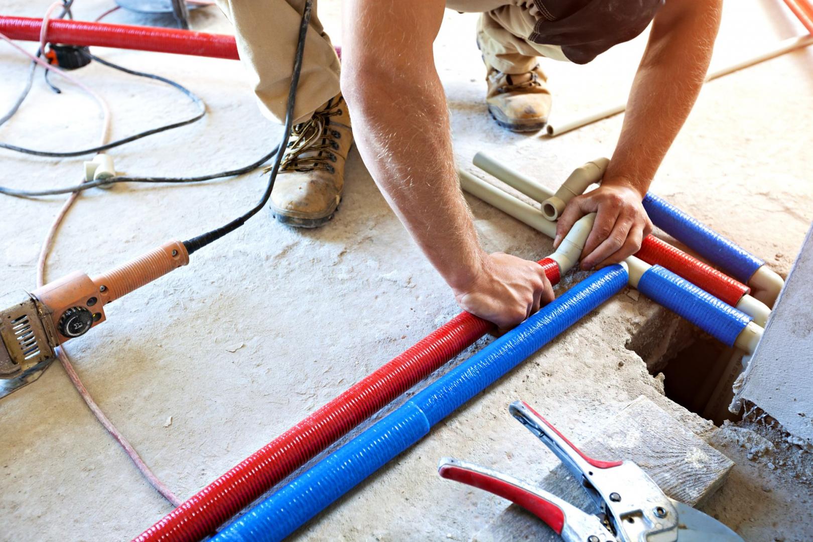 Dishwasher plumbing service in LA kitchen